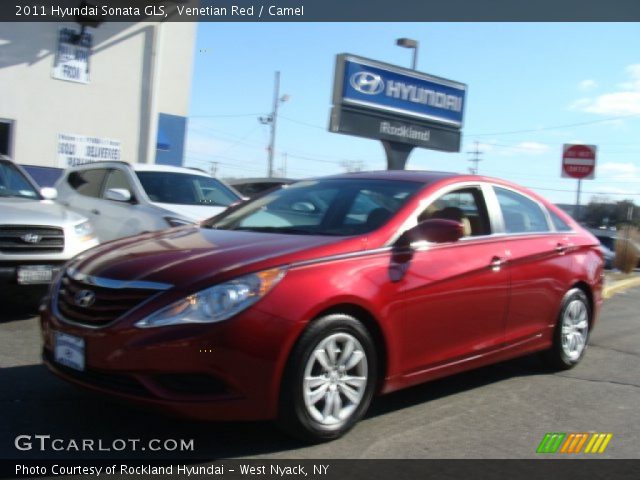 2011 Hyundai Sonata GLS in Venetian Red