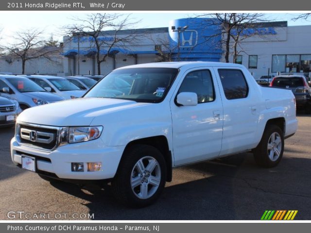 2011 Honda Ridgeline RTL in White