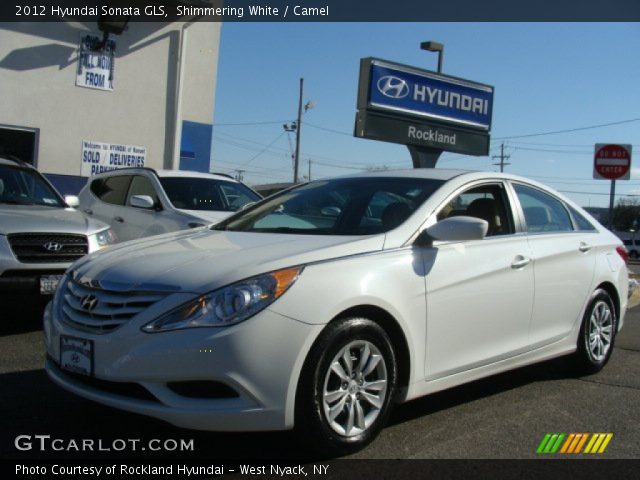 2012 Hyundai Sonata GLS in Shimmering White