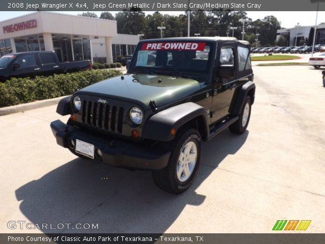 2008 Jeep Wrangler X 4x4 in Jeep Green Metallic