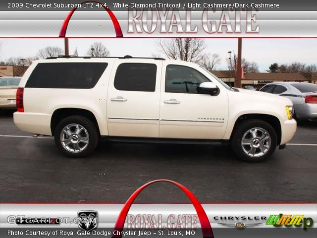 2009 Chevrolet Suburban LTZ 4x4 in White Diamond Tintcoat