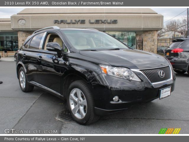 2010 Lexus RX 350 AWD in Obsidian Black