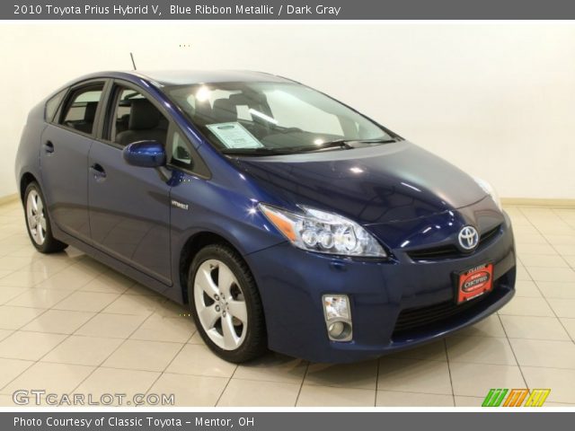 2010 Toyota Prius Hybrid V in Blue Ribbon Metallic