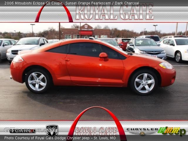 2006 Mitsubishi Eclipse GS Coupe in Sunset Orange Pearlescent