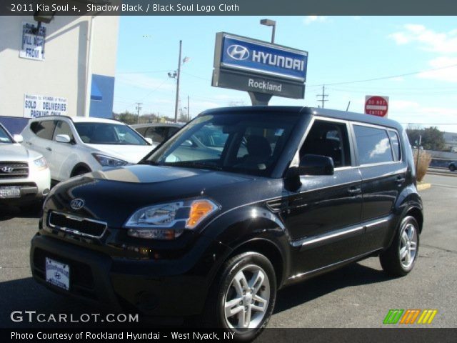 2011 Kia Soul + in Shadow Black
