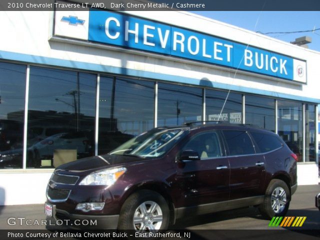 2010 Chevrolet Traverse LT AWD in Dark Cherry Metallic