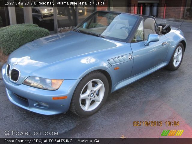 1997 BMW Z3 2.8 Roadster in Atlanta Blue Metallic