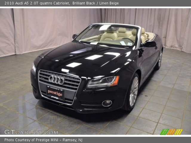 2010 Audi A5 2.0T quattro Cabriolet in Brilliant Black