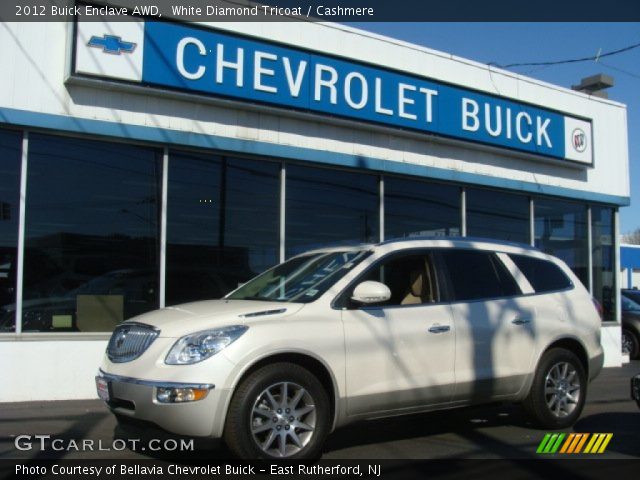 2012 Buick Enclave AWD in White Diamond Tricoat