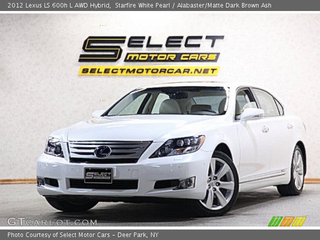 2012 Lexus LS 600h L AWD Hybrid in Starfire White Pearl