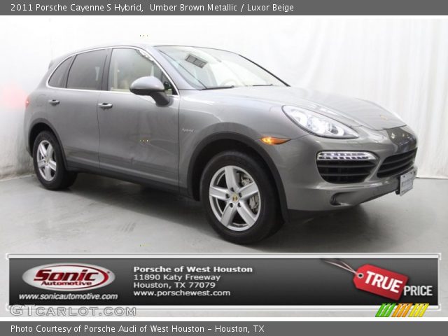 2011 Porsche Cayenne S Hybrid in Umber Brown Metallic