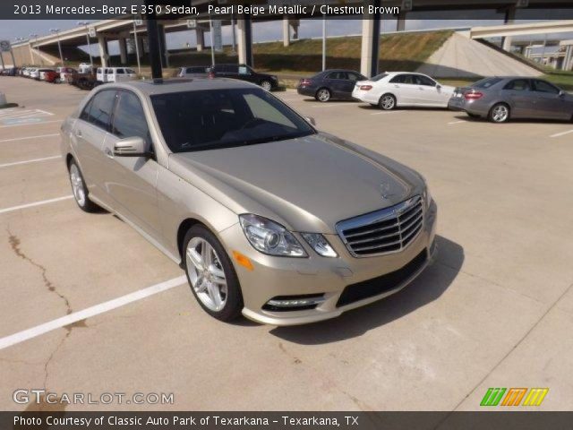 2013 Mercedes-Benz E 350 Sedan in Pearl Beige Metallic