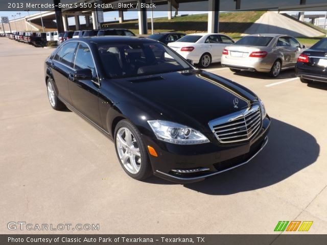 2013 Mercedes-Benz S 550 Sedan in Black