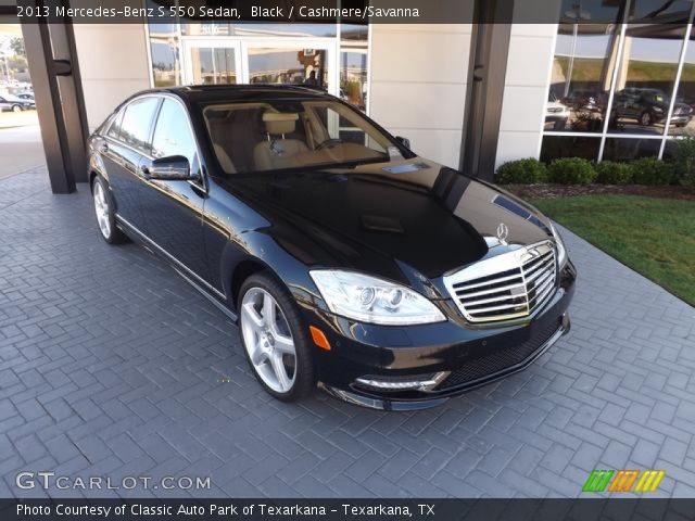 2013 Mercedes-Benz S 550 Sedan in Black