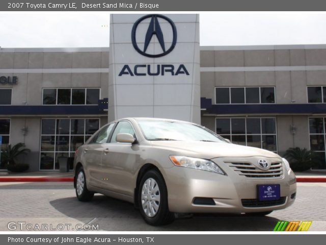 2007 Toyota Camry LE in Desert Sand Mica