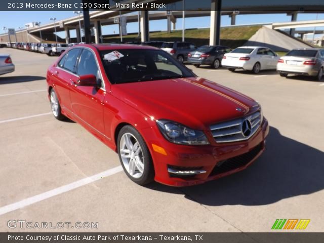 2013 Mercedes-Benz C 250 Sport in Mars Red