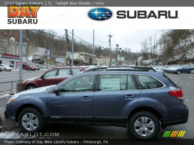 2013 Subaru Outback 2.5i in Twilight Blue Metallic