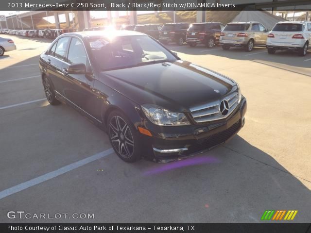 2013 Mercedes-Benz C 250 Sport in Black
