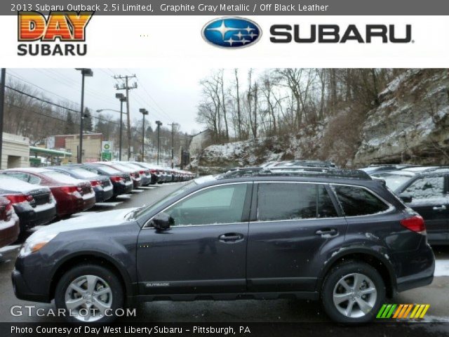 2013 Subaru Outback 2.5i Limited in Graphite Gray Metallic