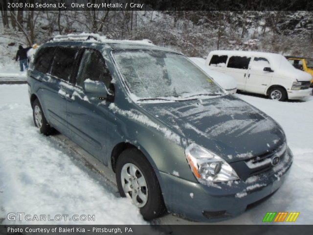 2008 Kia Sedona LX in Olive Gray Metallic