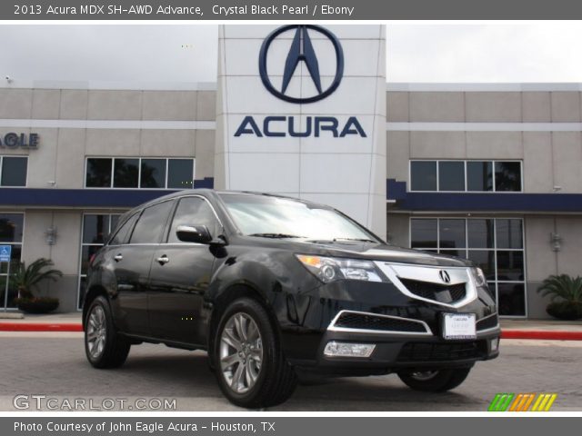 2013 Acura MDX SH-AWD Advance in Crystal Black Pearl