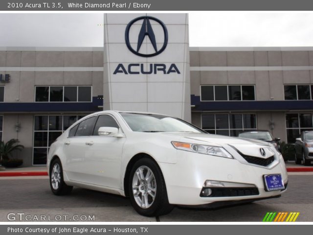 2010 Acura TL 3.5 in White Diamond Pearl