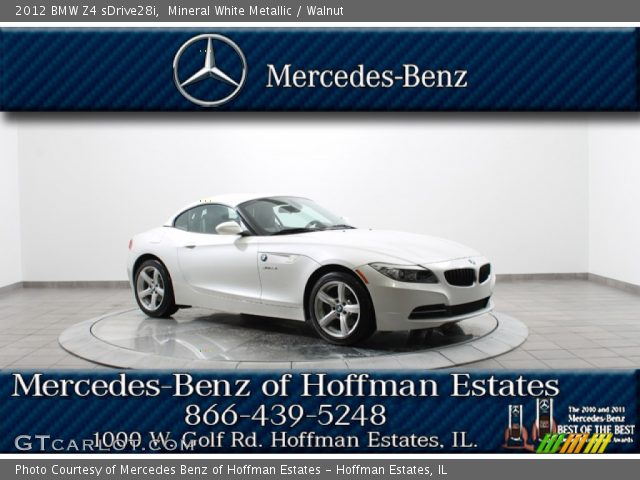 2012 BMW Z4 sDrive28i in Mineral White Metallic
