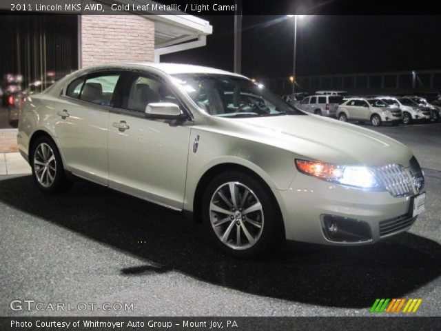 2011 Lincoln MKS AWD in Gold Leaf Metallic