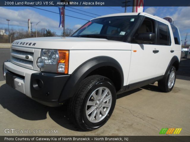 2008 Land Rover LR3 V8 SE in Alaska White