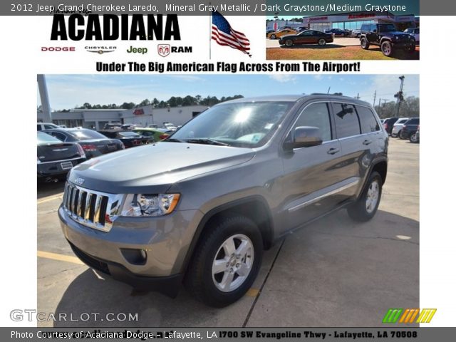 2012 Jeep Grand Cherokee Laredo in Mineral Gray Metallic