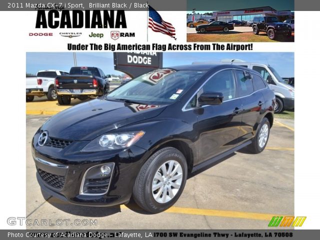 2011 Mazda CX-7 i Sport in Brilliant Black