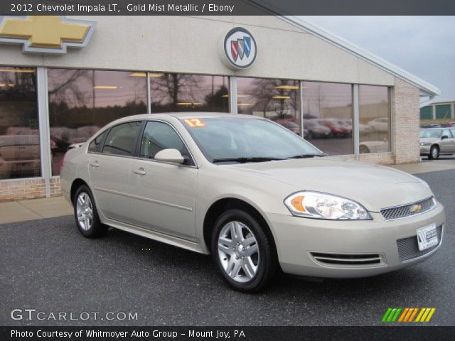 2012 Chevrolet Impala LT in Gold Mist Metallic