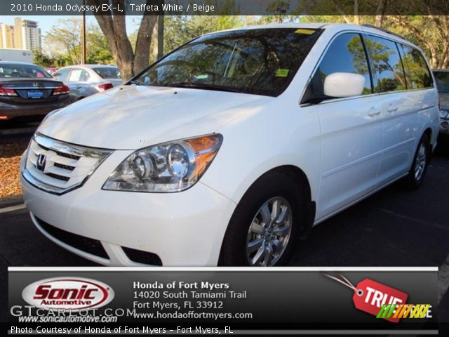 2010 Honda Odyssey EX-L in Taffeta White