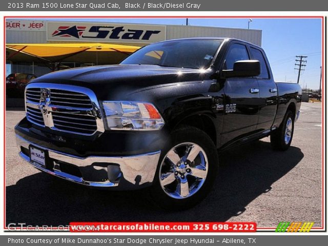 2013 Ram 1500 Lone Star Quad Cab in Black