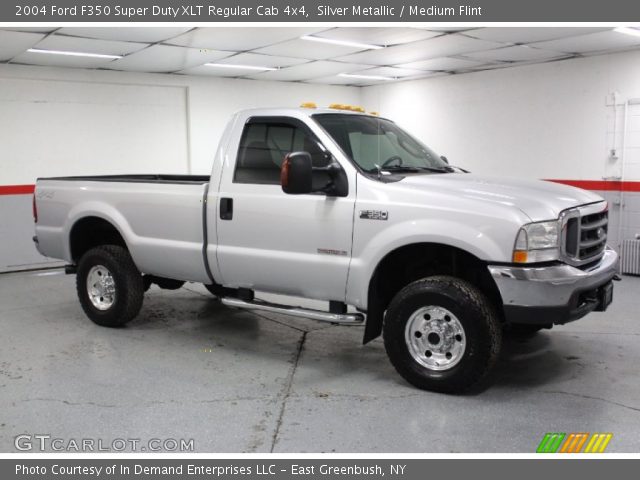 2004 Ford F350 Super Duty XLT Regular Cab 4x4 in Silver Metallic