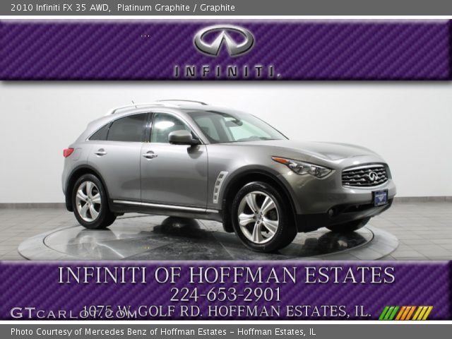 2010 Infiniti FX 35 AWD in Platinum Graphite