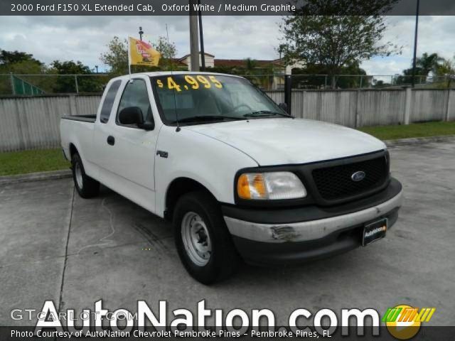 2000 Ford F150 XL Extended Cab in Oxford White