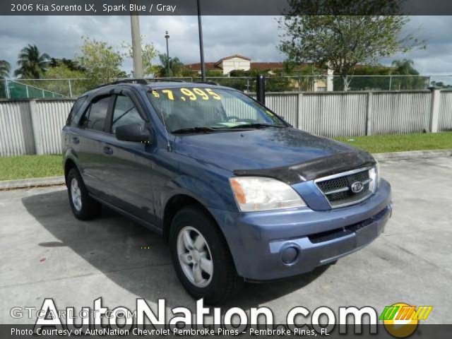 2006 Kia Sorento LX in Spark Blue