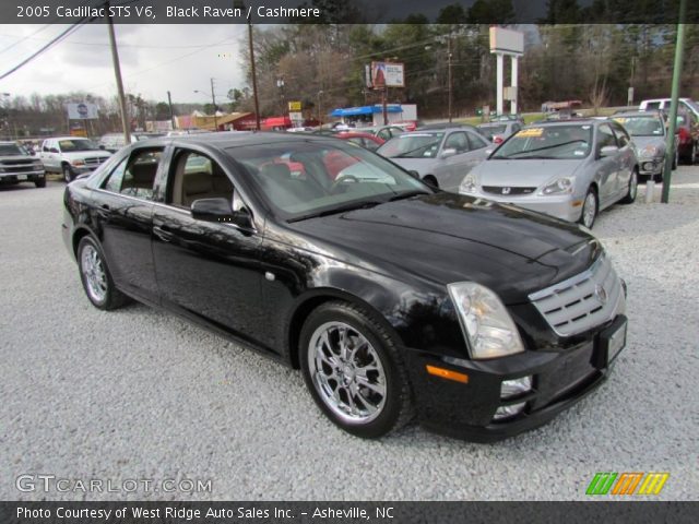2005 Cadillac STS V6 in Black Raven