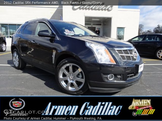 2012 Cadillac SRX Performance AWD in Black Raven