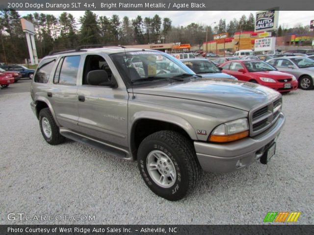 2000 Dodge Durango SLT 4x4 in Bright Platinum Metallic