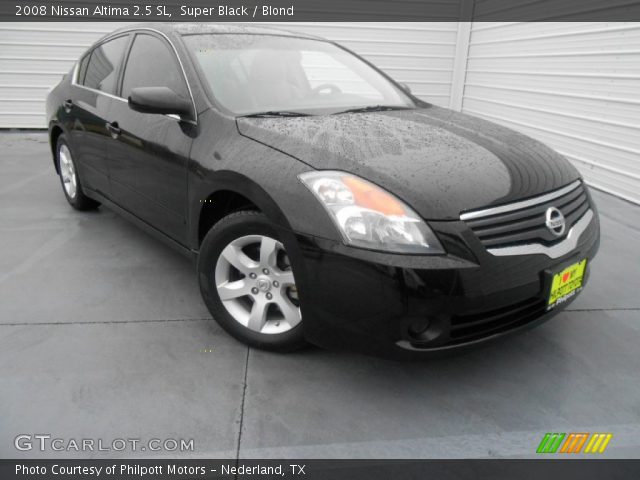 2008 Nissan Altima 2.5 SL in Super Black