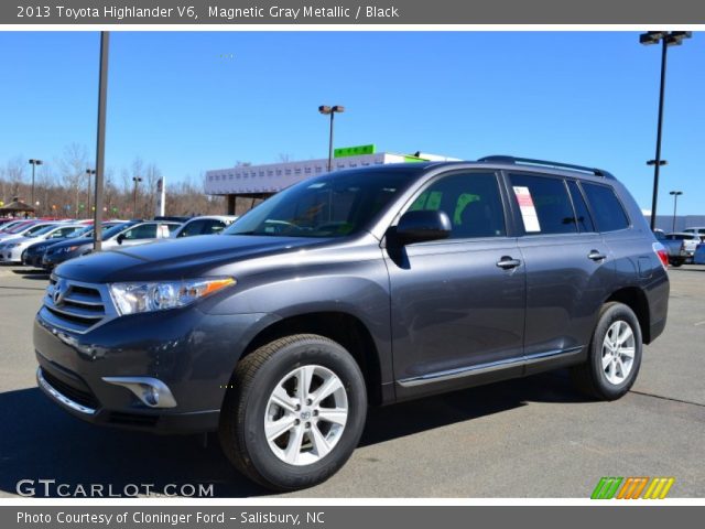 2013 Toyota Highlander V6 in Magnetic Gray Metallic