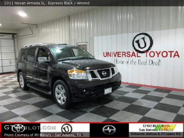2011 Nissan Armada SL in Espresso Black