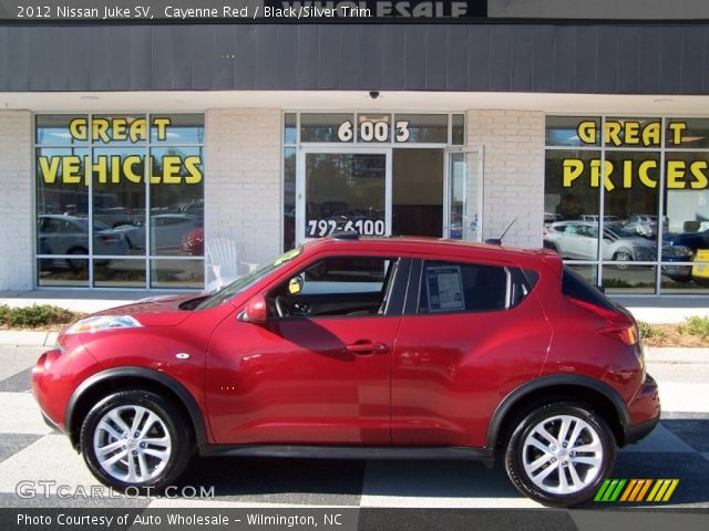 2012 Nissan Juke SV in Cayenne Red