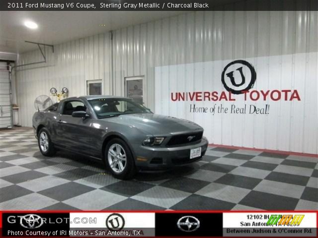 2011 Ford Mustang V6 Coupe in Sterling Gray Metallic