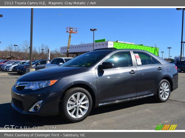 2013 Toyota Camry XLE in Magnetic Gray Metallic