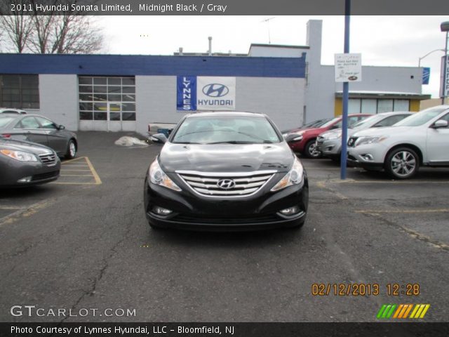 2011 Hyundai Sonata Limited in Midnight Black