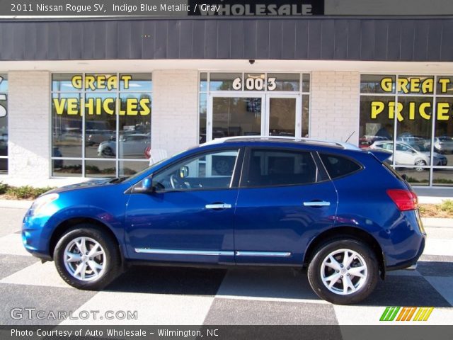 2011 Nissan Rogue SV in Indigo Blue Metallic