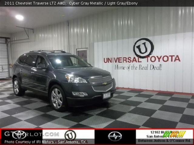 2011 Chevrolet Traverse LTZ AWD in Cyber Gray Metallic